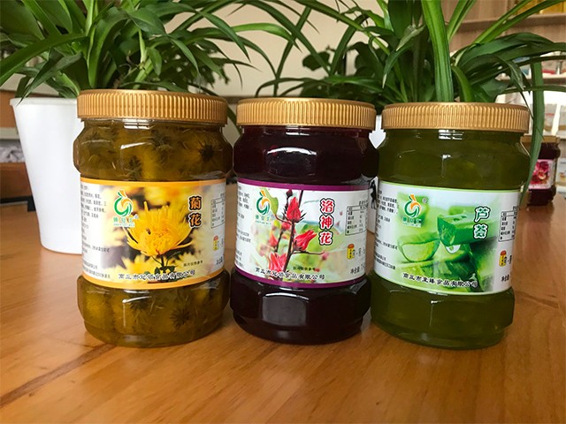 菊花花茶、洛神花花茶、芦荟花茶
